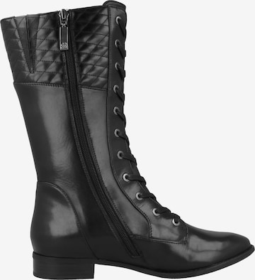 GERRY WEBER Lace-Up Boots 'Sena 128' in Black