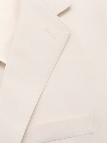 MANGO MAN Slim Fit Сако 'ETHEREAL' в бежово
