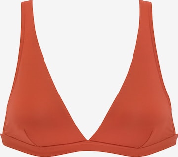 LASCANA Triangel Bikinitop 'Pride' in Oranje: voorkant