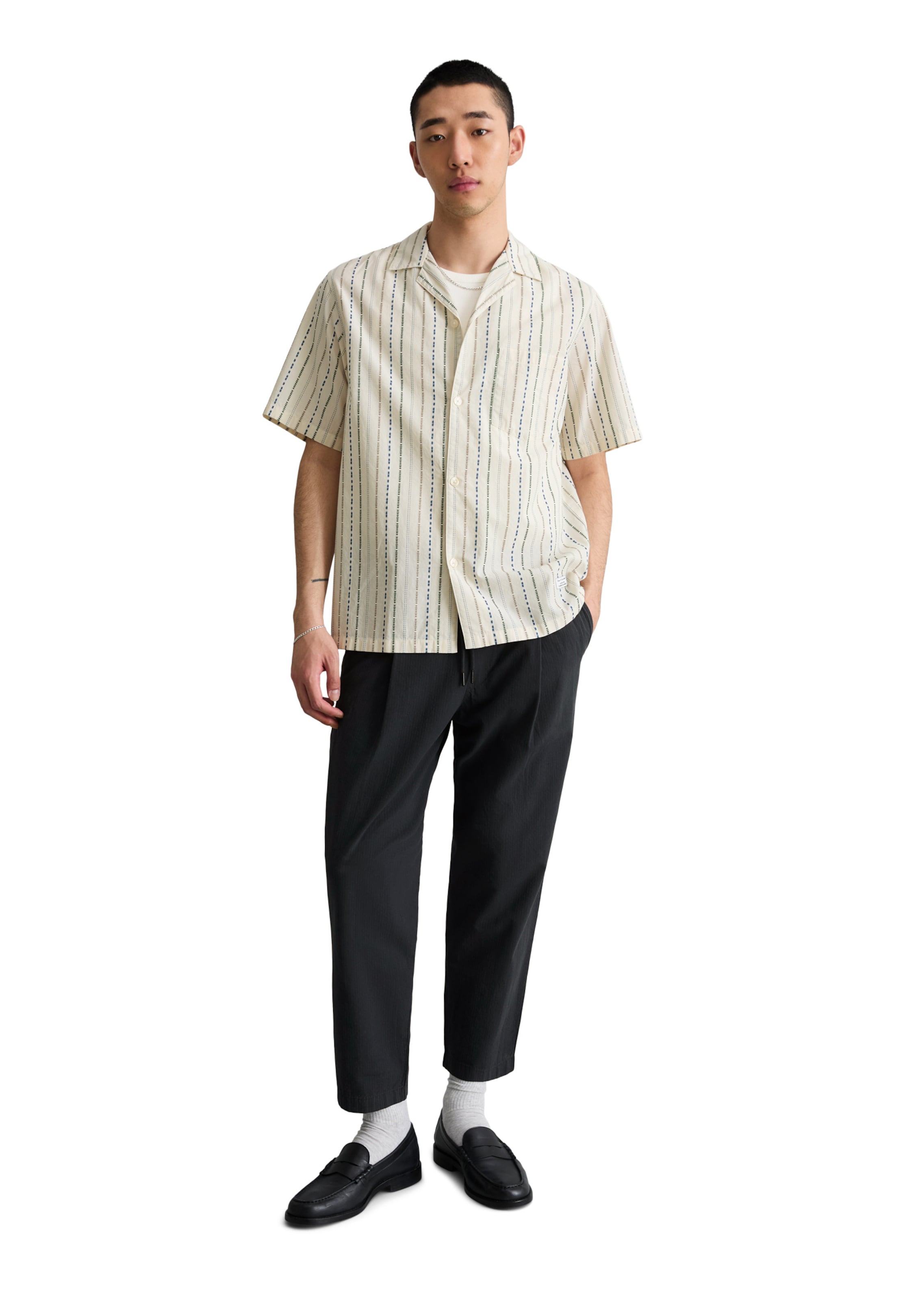 Marc O'Polo DENIM Comfort fit Overhemd in Wit