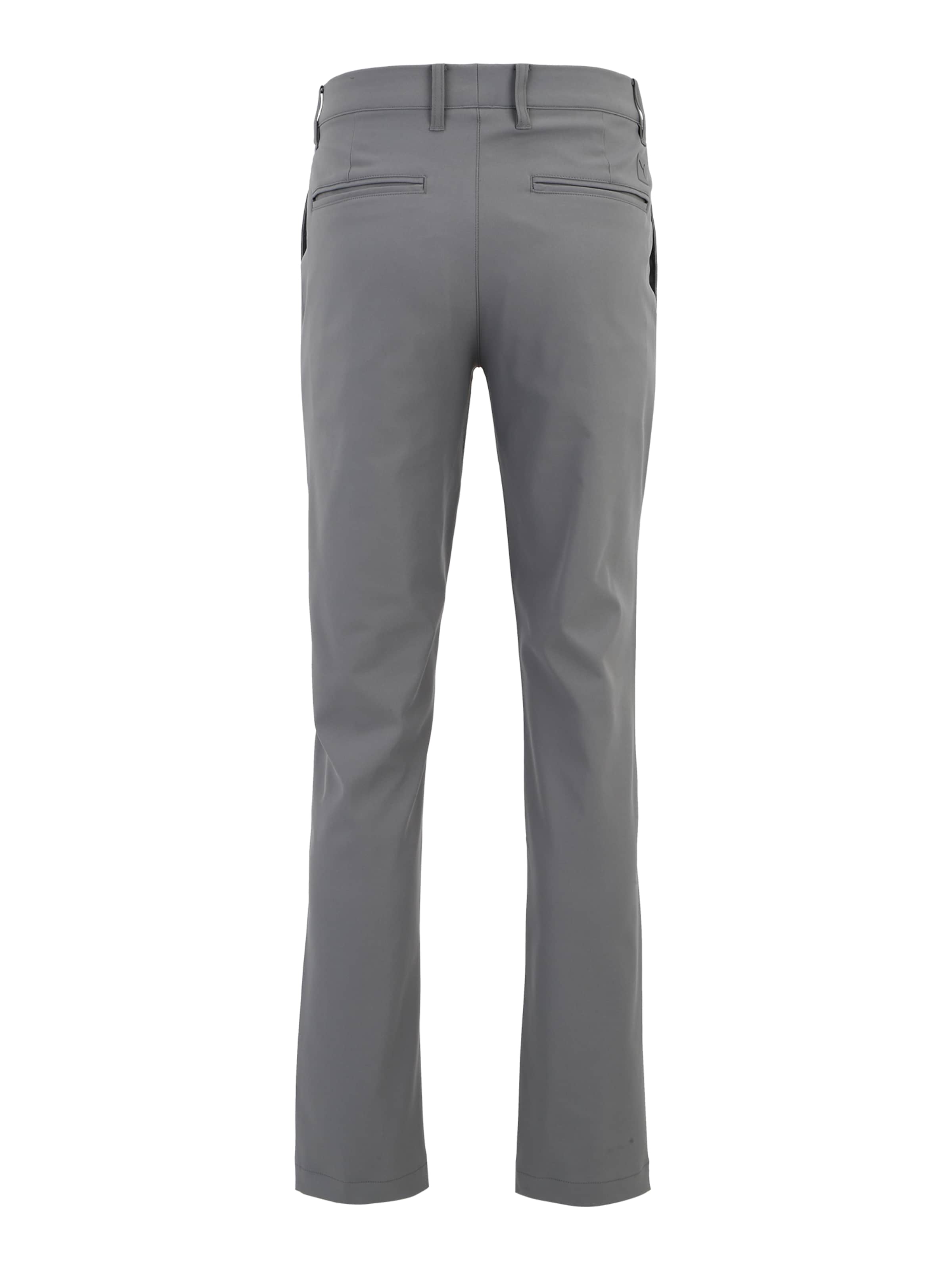 PUMA Slim fit Workout Pants 'Dealer' in Grey