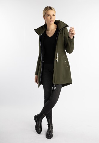 Manteau fonctionnel Schmuddelwedda en vert