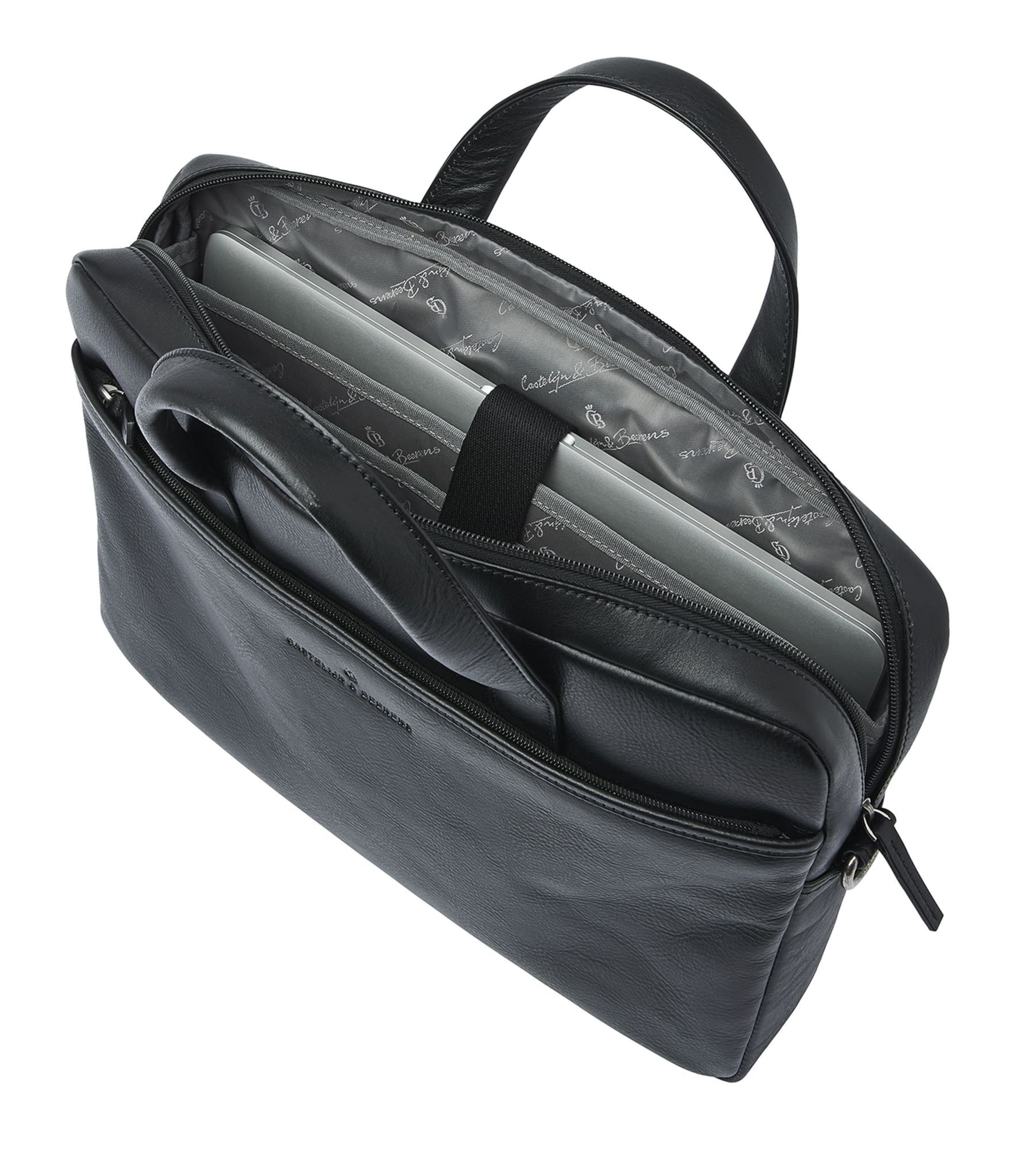 Borsa portadocumenti di Castelijn & Beerens in nero