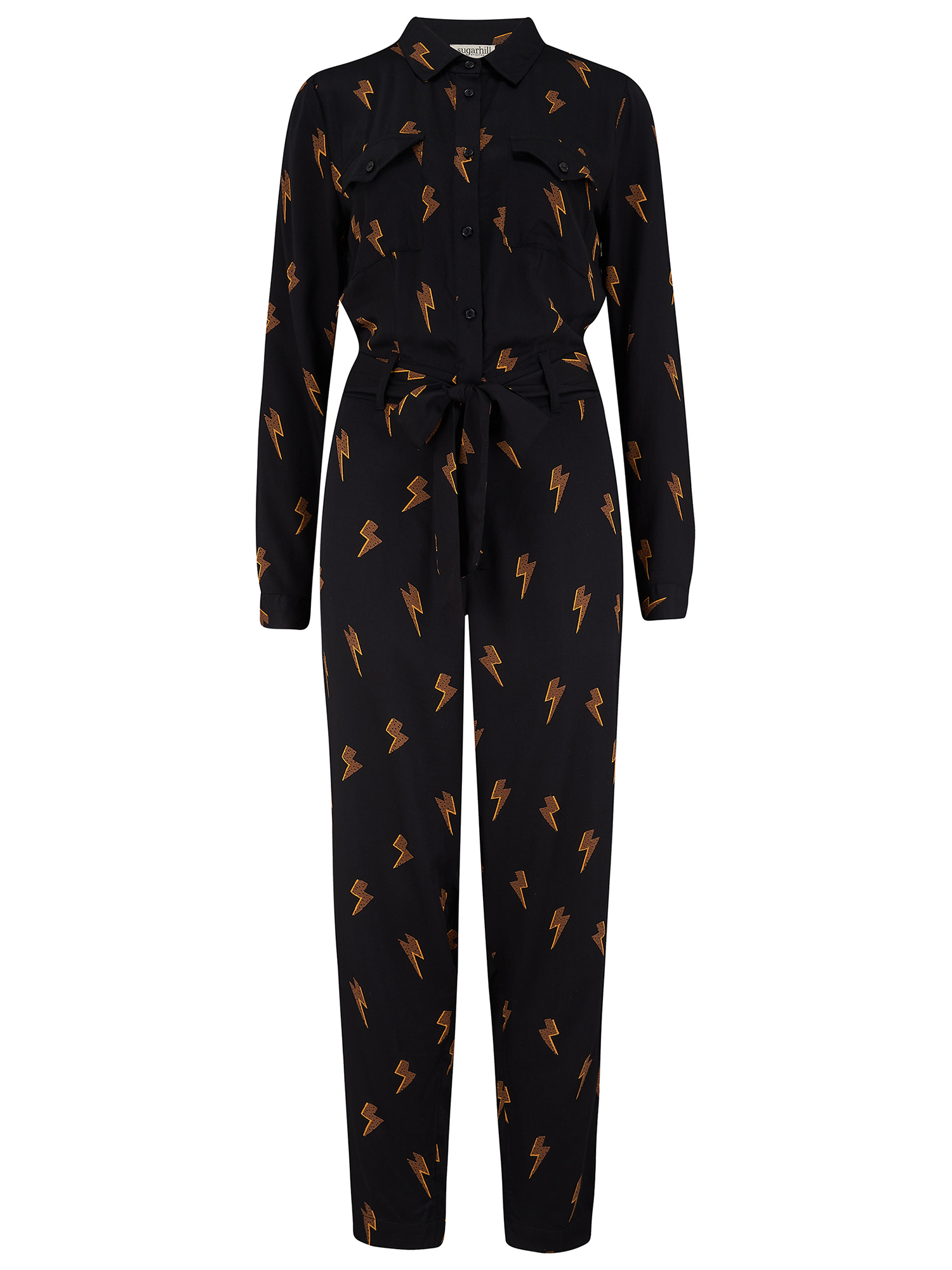 PROMO Jumpsuit e tute Sugarhill Brighton Tuta jumpsuit CHARLIE in Nero PROMO Jumpsuit e tute Sugarhill Brighton Tuta jumpsuit CHARLIE in Nero