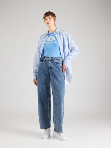 TOMMY HILFIGER Shirt 'VARSITY' in Blue