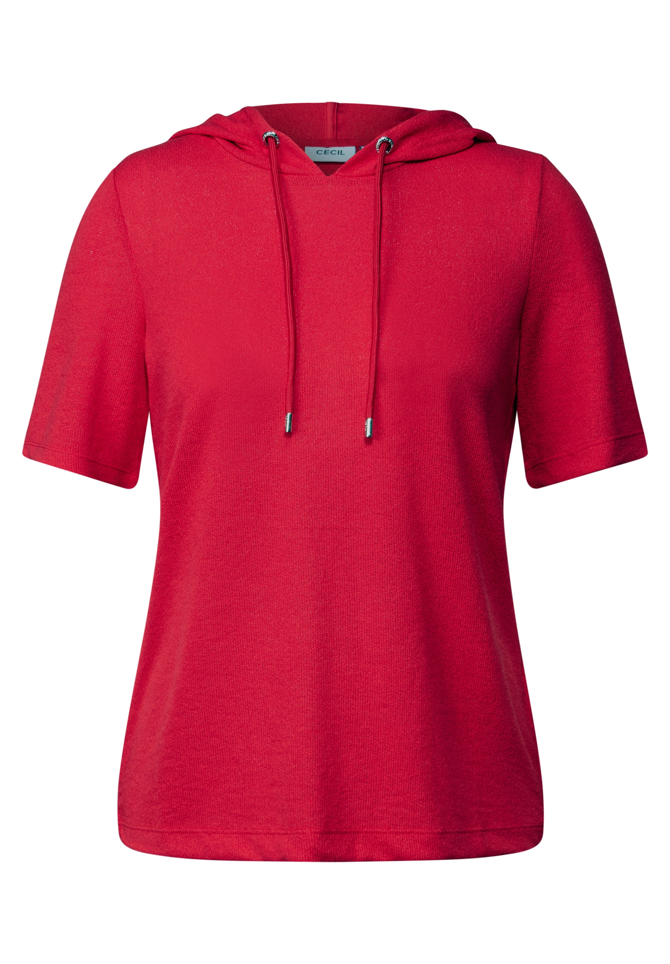 Bluză de molton de la CECIL pe roșu: față