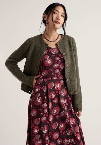 Cardigan 'Dawson Pick' Seasalt Cornwall en vert : devant
