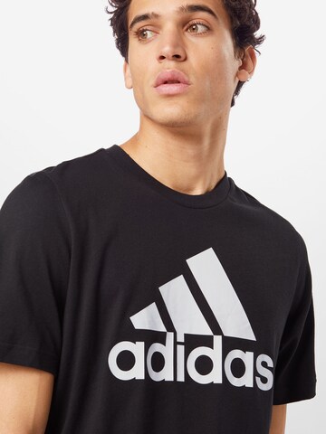 ADIDAS SPORTSWEAR Performance shirt 'Essentials Big Logo' in Black