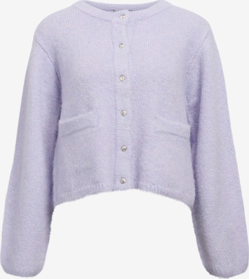 Cardigan OBJECT en violet : devant