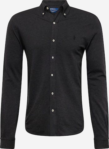 Camicia di Polo Ralph Lauren in grigio: frontale
