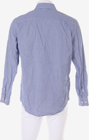 C&A Button Up Shirt in M in Blue