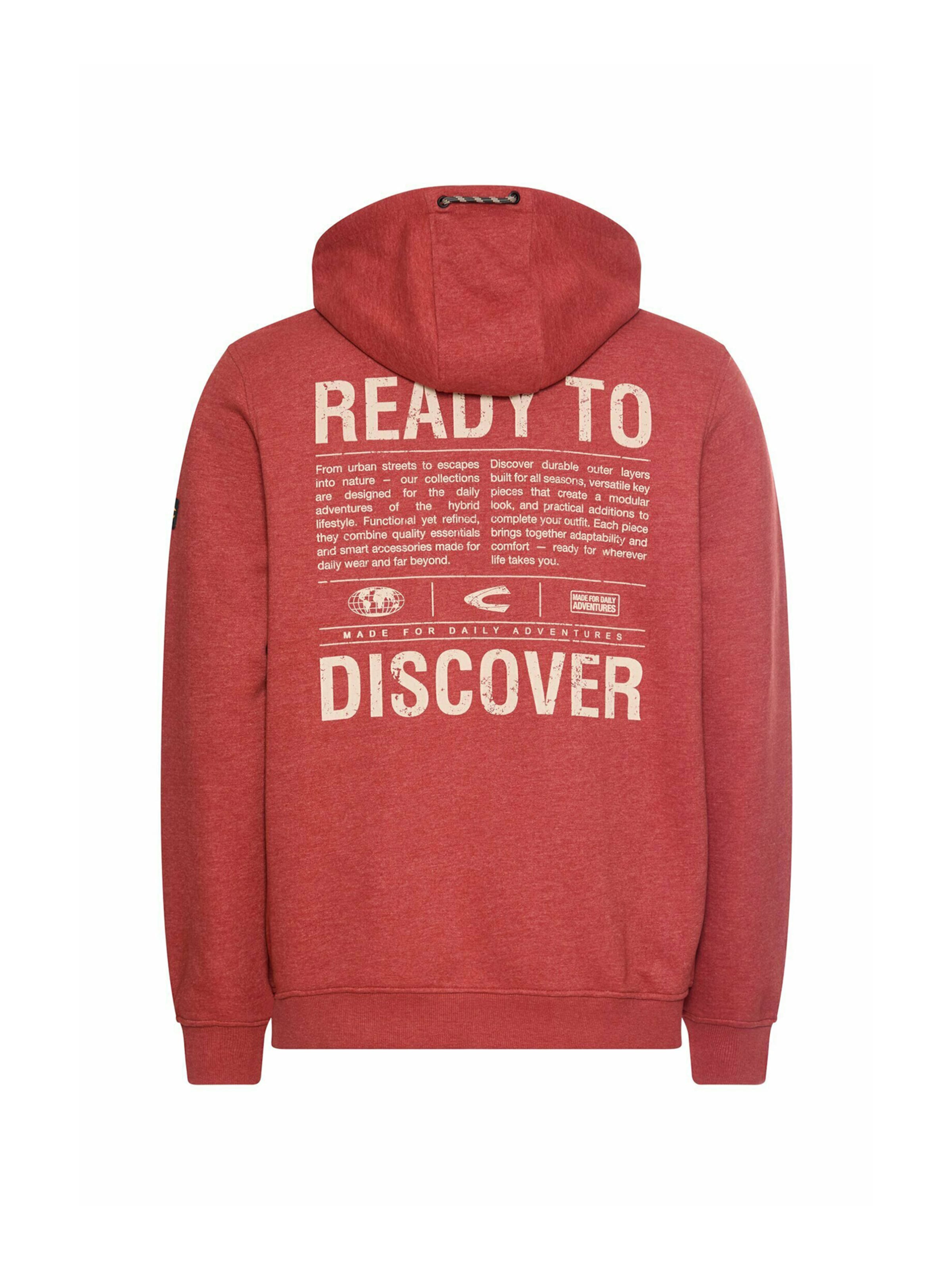 Felpa di CAMEL ACTIVE in rosso