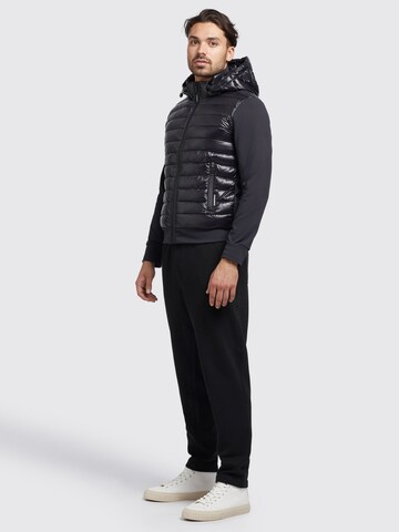 khujo Between-Season Jacket 'Bolt shiny' in Black