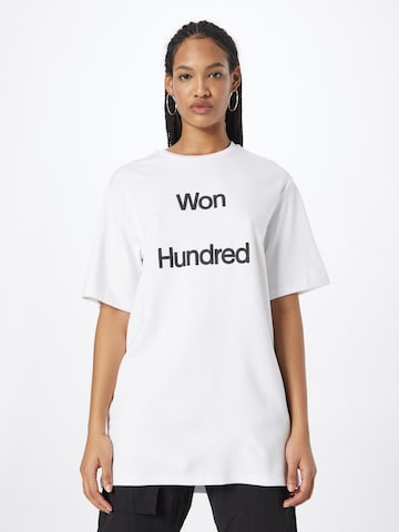 Won Hundred Μπλουζάκι 'Talinn' σε λευκό: μπροστά