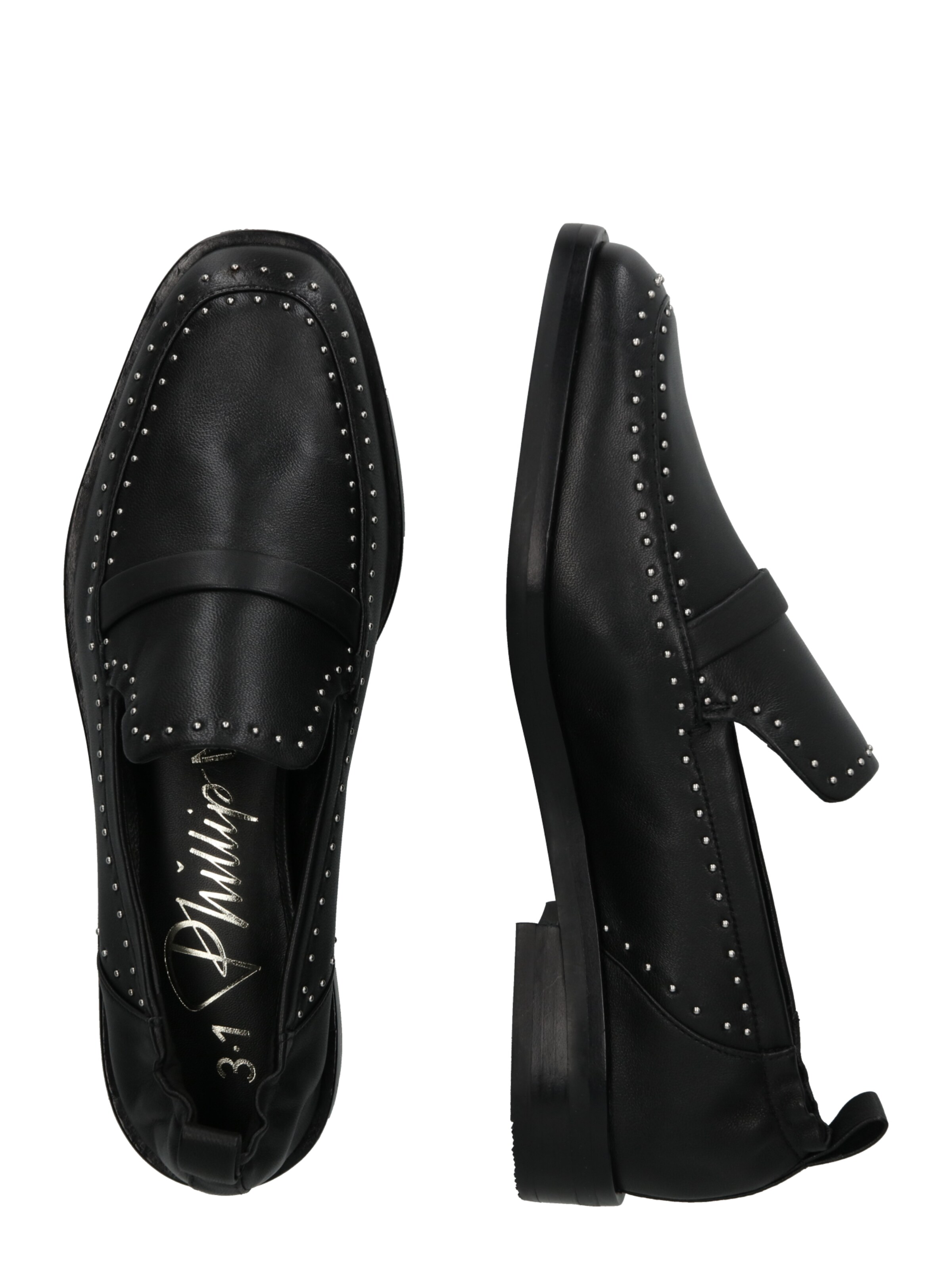 3.1 Phillip Lim Slipper 'ALEXA', värv must