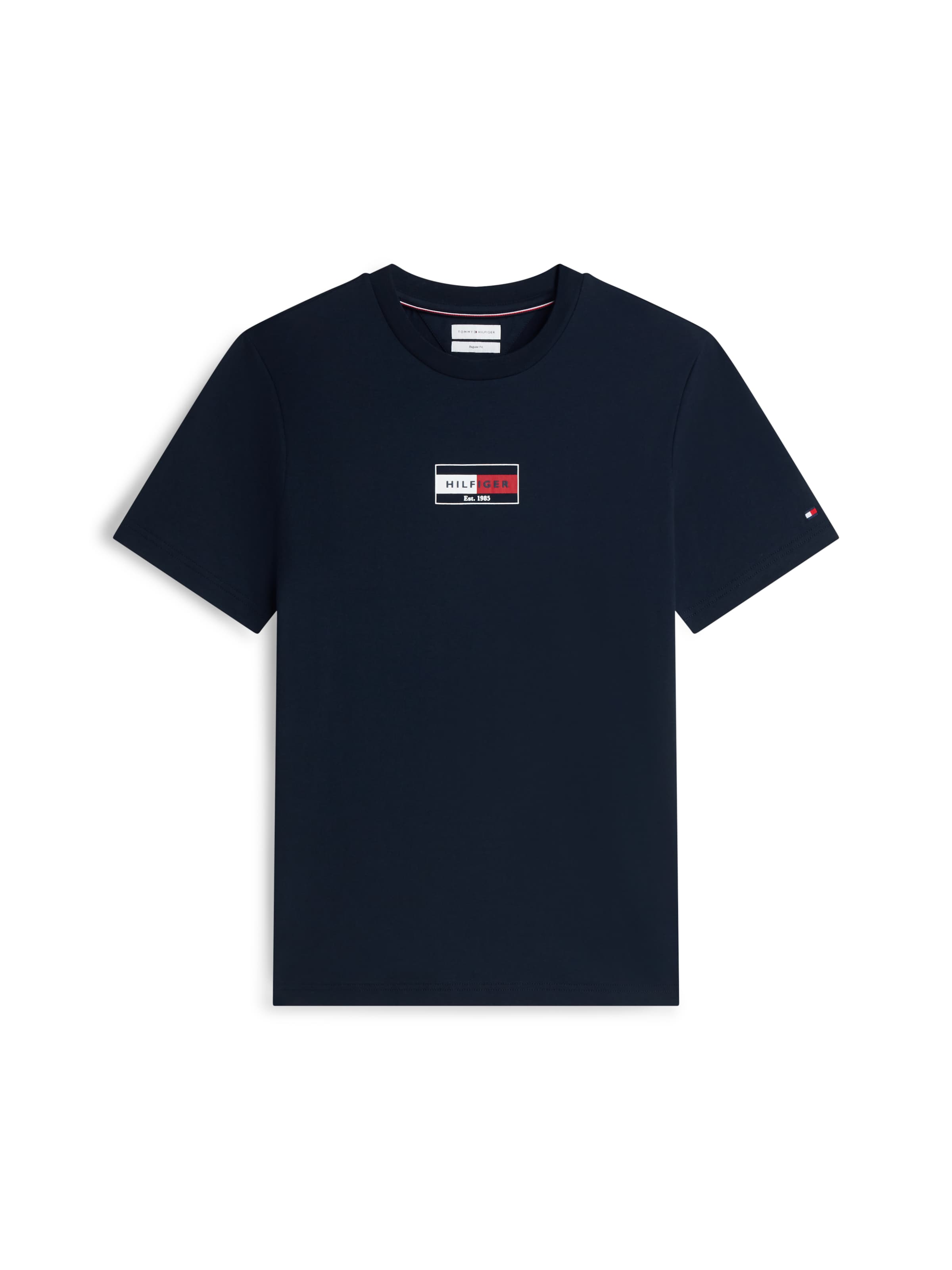 TOMMY HILFIGER - Camiseta 'BRAND LOVE' en azul: frente