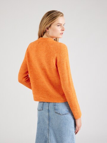 PIECES - Jersey 'ELLEN' en naranja