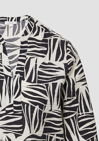 s.Oliver Blouse in Zwart