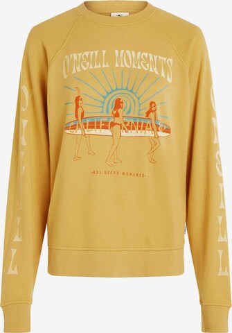 O'NEILL Sweatshirt in Yellow: front