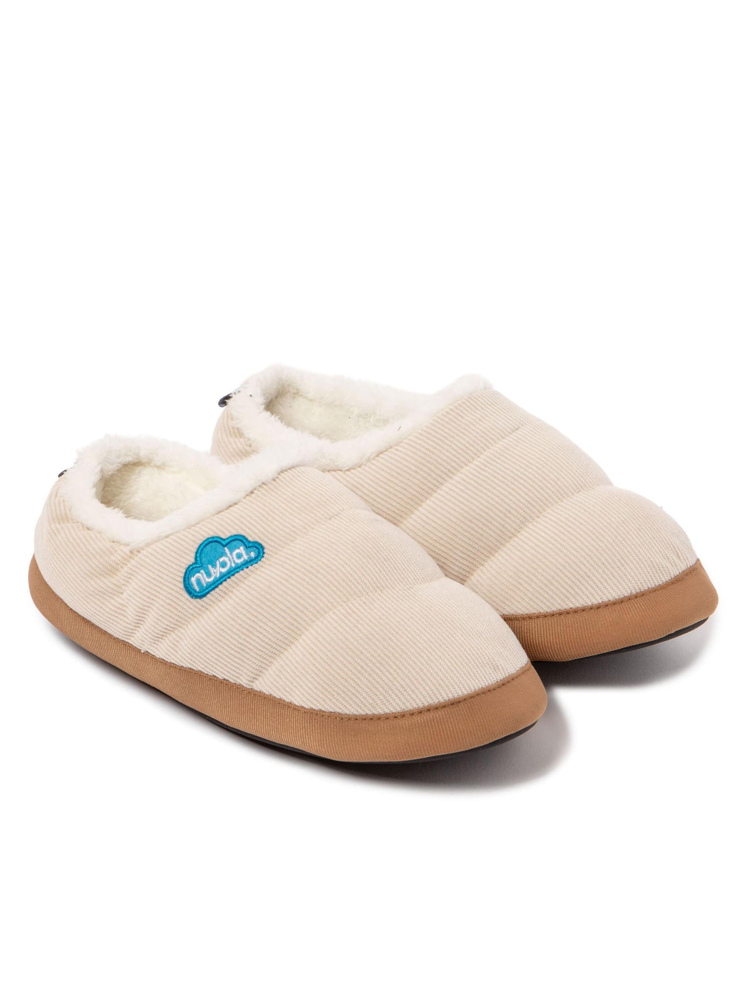 Pantoufle 'Classic Cordy' Nuvola. en beige : devant