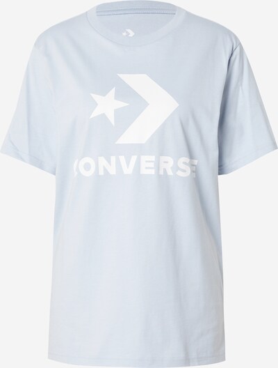 CONVERSE T-Shirt in himmelblau / weiß, Produktansicht