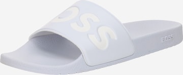 Mule 'Aryeh' BOSS en bleu : devant