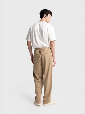 Regular Pantalon à pince Giesto en marron