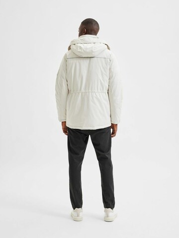 SELECTED HOMME Tussenparka in Grijs