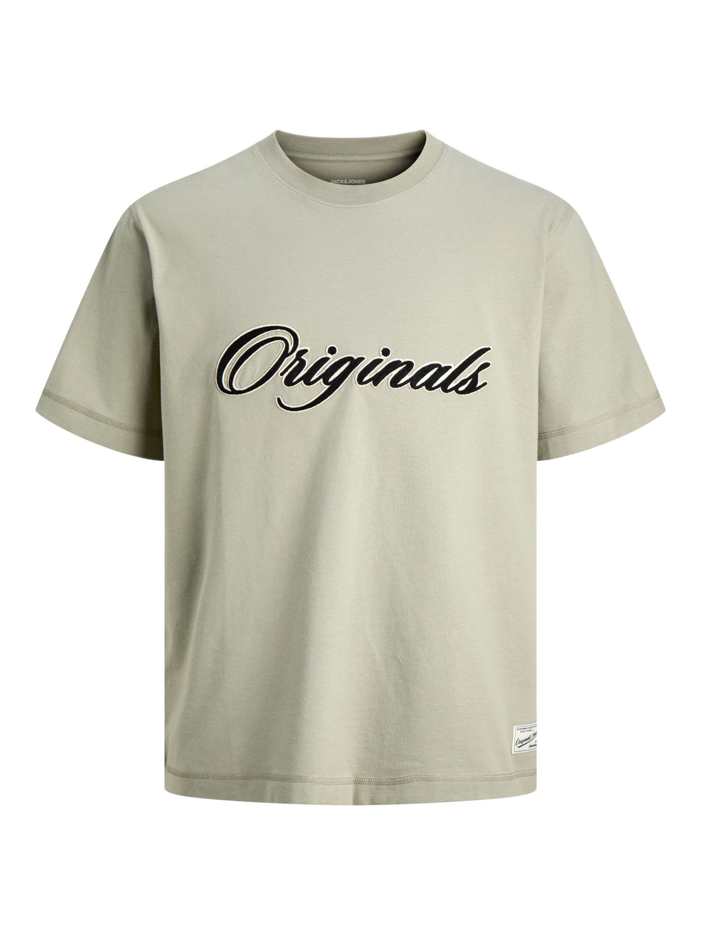 T-Shirt 'JORNantucket' Jack & Jones Junior en vert : devant