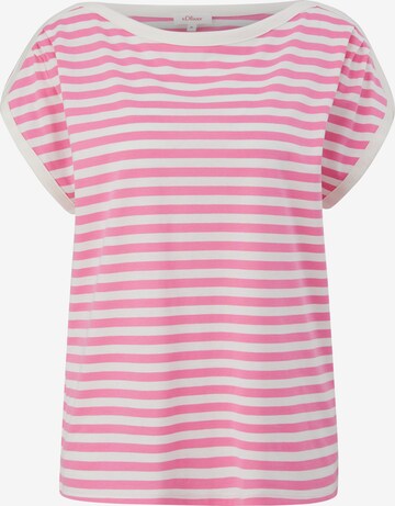 T-shirt s.Oliver en rose : devant