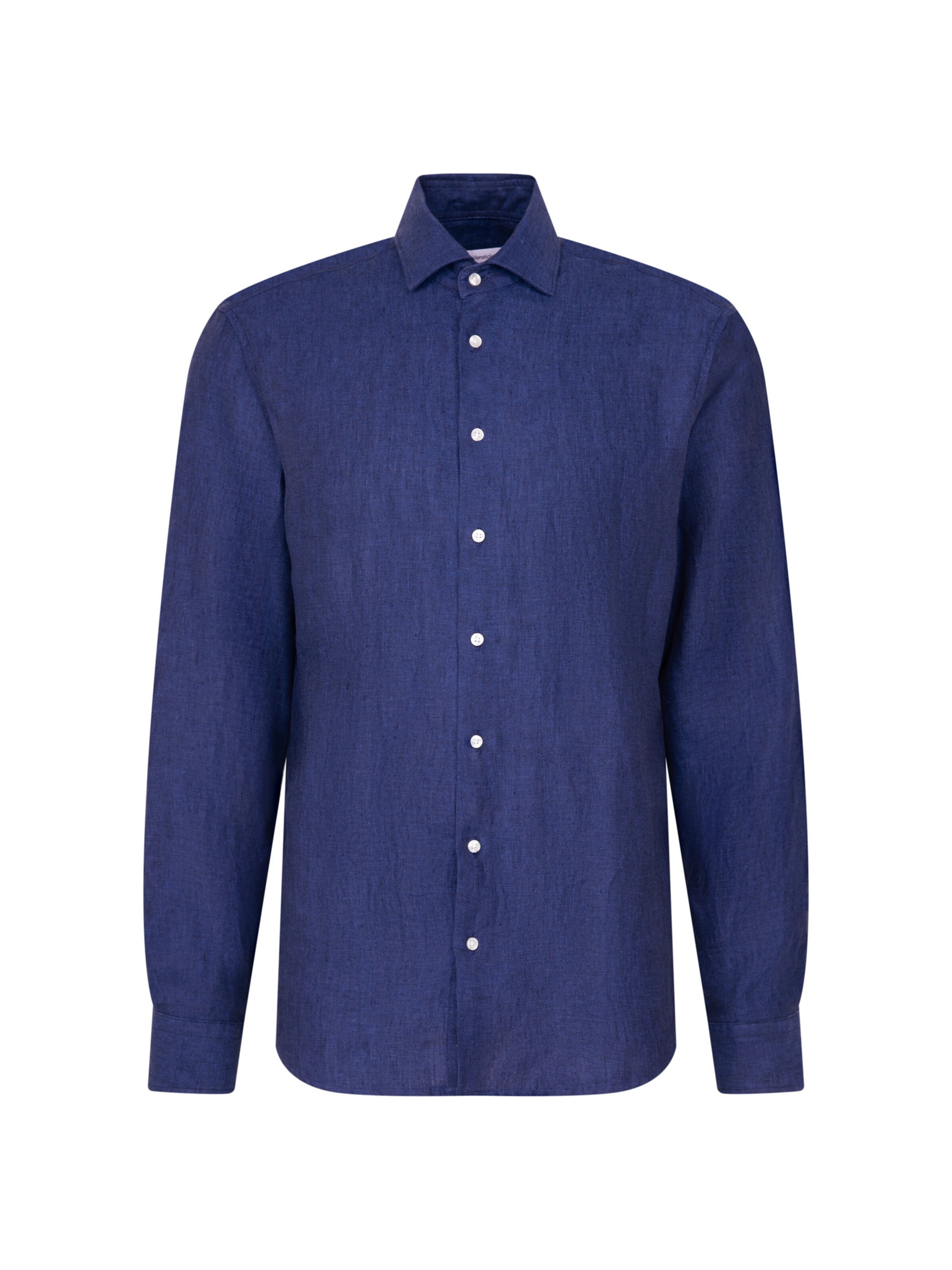 SEIDENSTICKER Comfort fit Business shirt 'SMART LINEN' in Blue: front