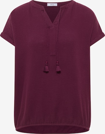 CECIL Blouse in Red: front