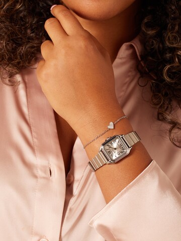 Lucardi Sieraden set 'Klassisch' in Zilver: voorkant