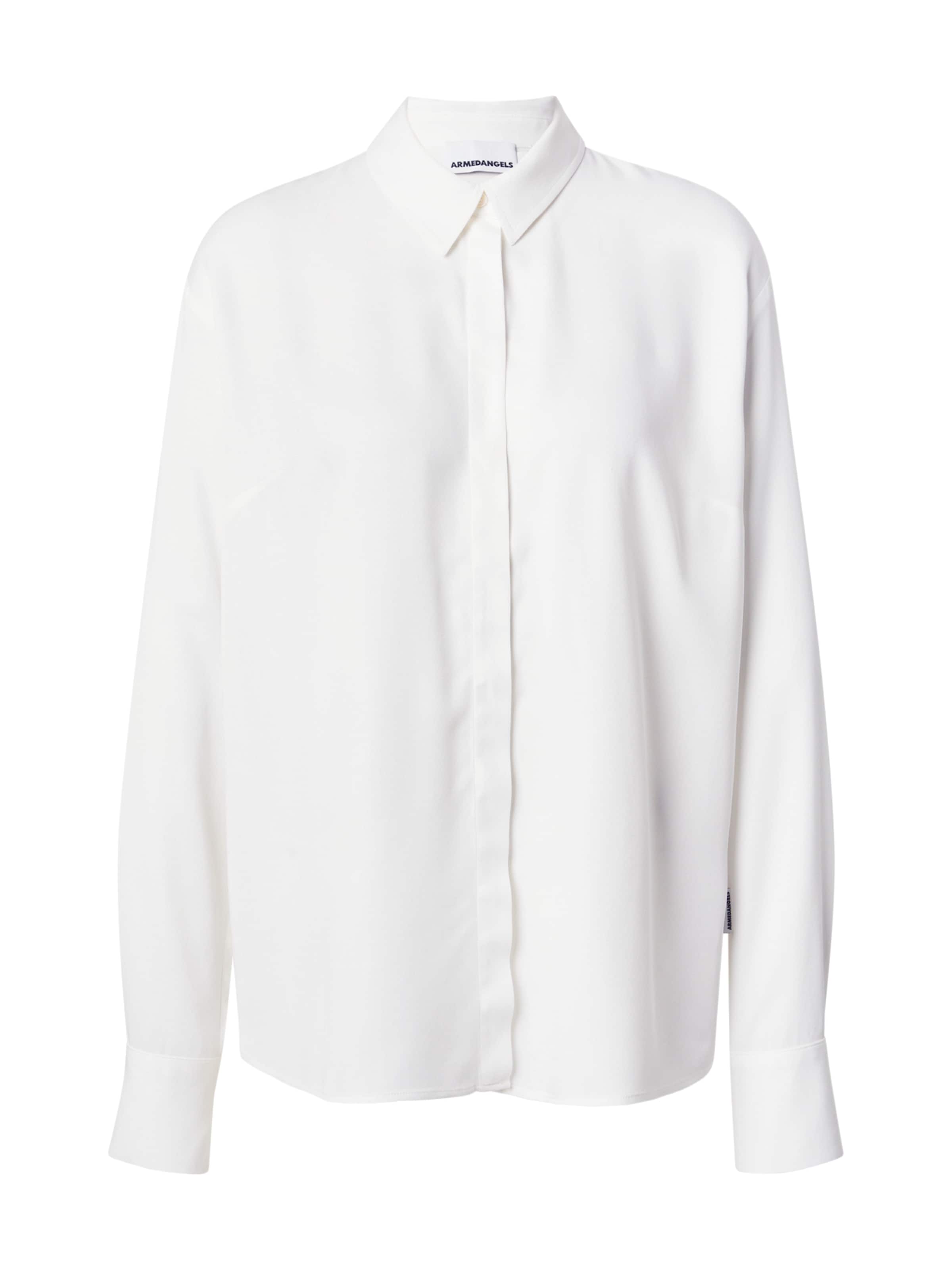 Camicia da donna 'Larisaana' di ARMEDANGELS in bianco: frontale