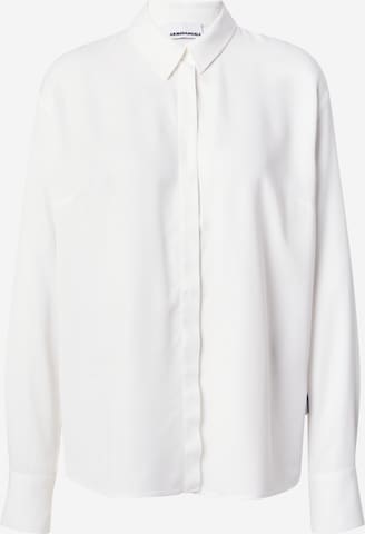 ARMEDANGELS Blúzka 'Larisaana' - Biela: predná strana