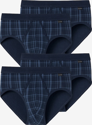 SCHIESSER Slip 'Original Classics' in Blau: Vorderseite