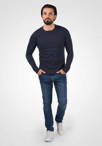 !Solid Sweater 'Barima' in Blue