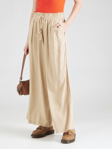 SCOTCH & SODA Loosefit Hose in Braun: Vorderseite