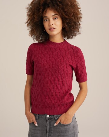 Pullover di WE Fashion in rosso: frontale