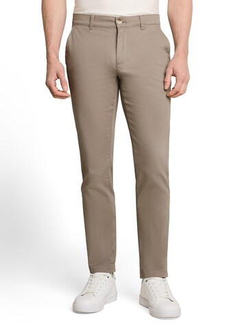 TOM TAILOR Slimfit Chino 'Travis' in Grijs: voorkant
