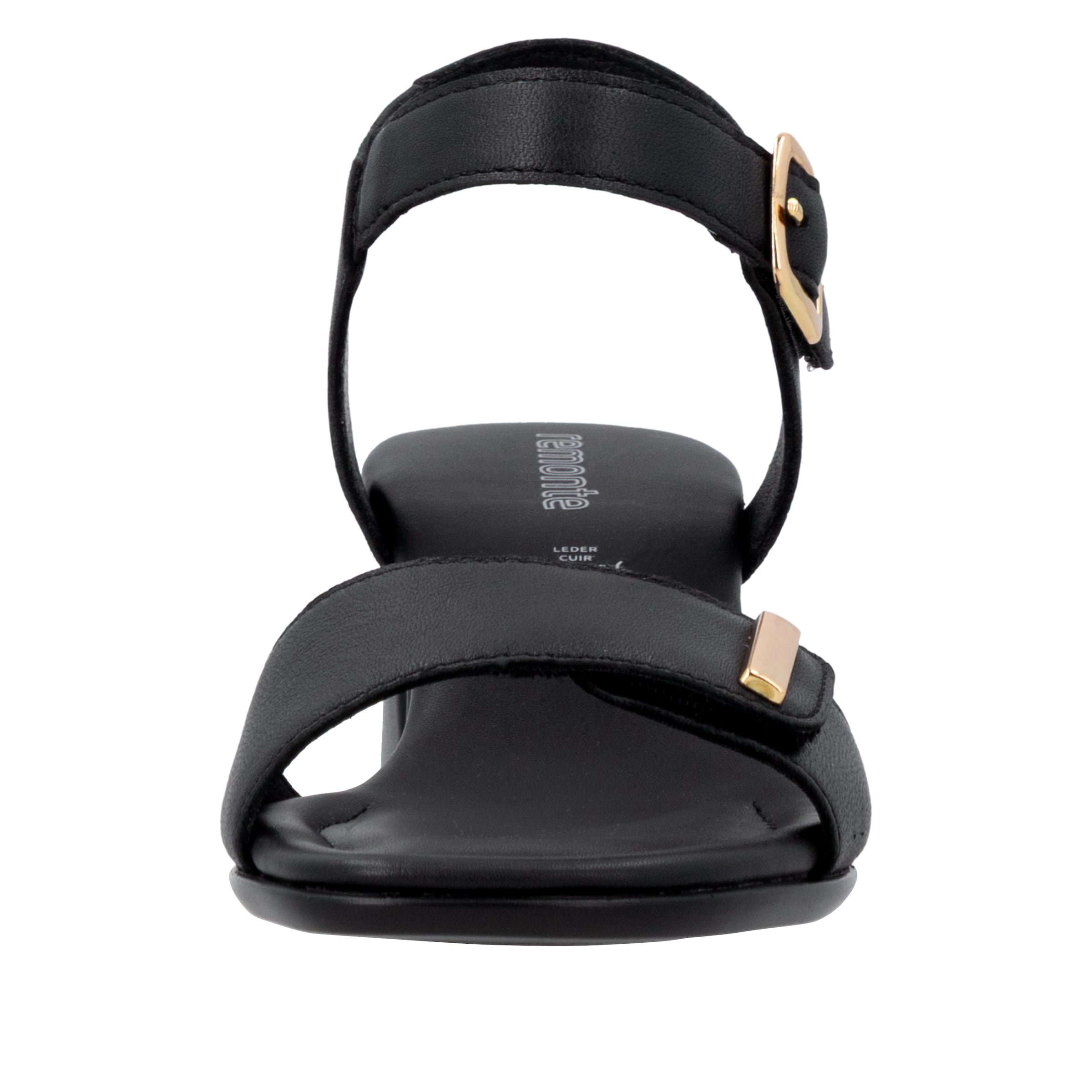 REMONTE Strap Sandals in Black