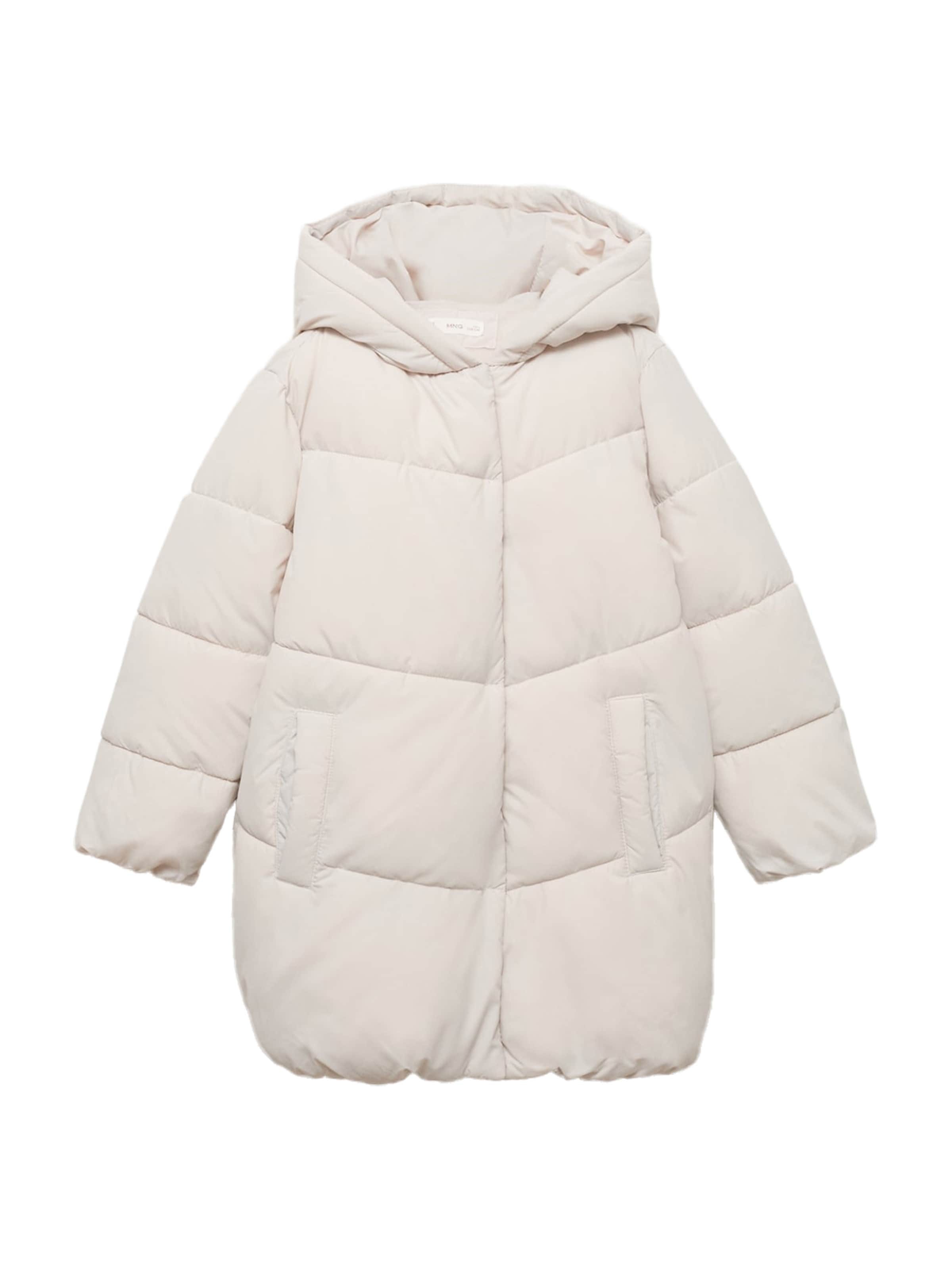 MANGO KIDS Kabát 'ANNA' - Béžová: predná strana