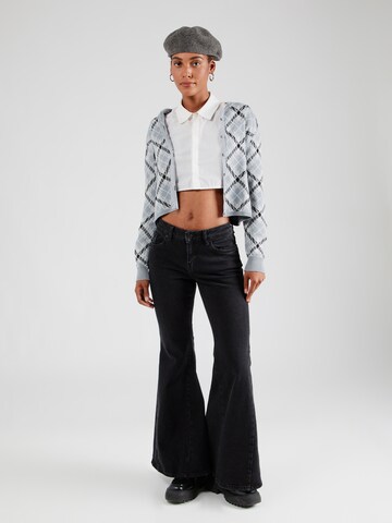 Monki Flared Jeans i svart
