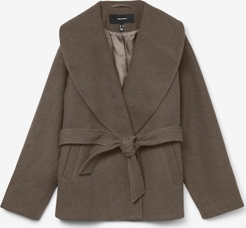 VERO MODA Overgangsfrakke 'VMANNE' i brun: forside
