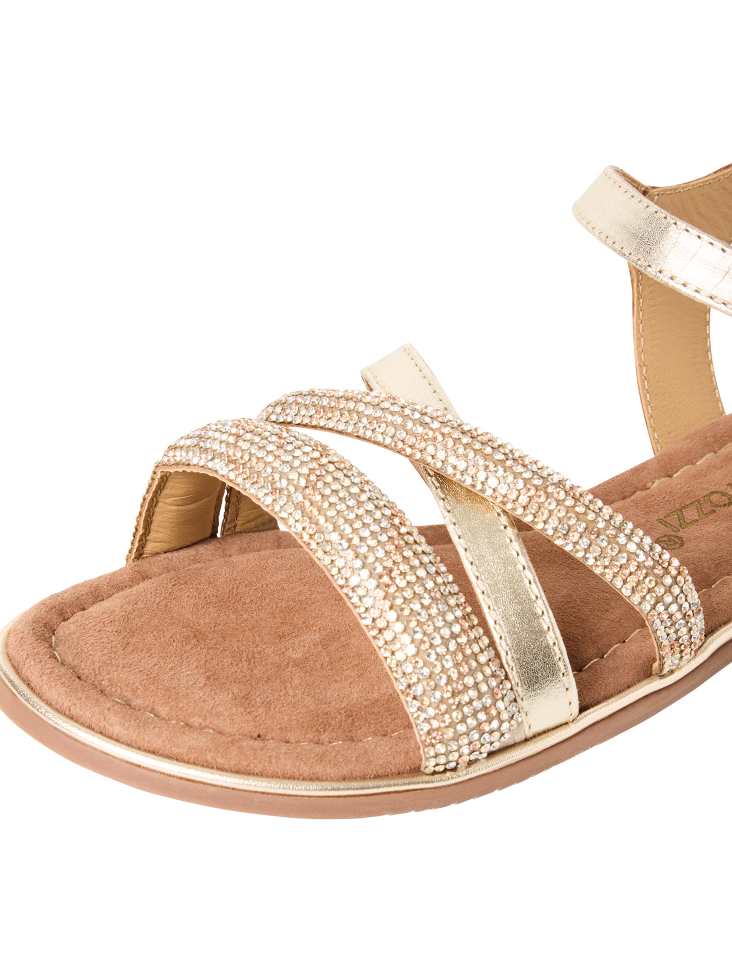 Sandales à lanières MARCO TOZZI en or