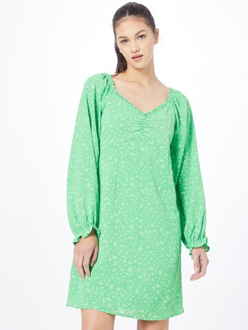 Neo Noir Dress 'Malla' in Green: front