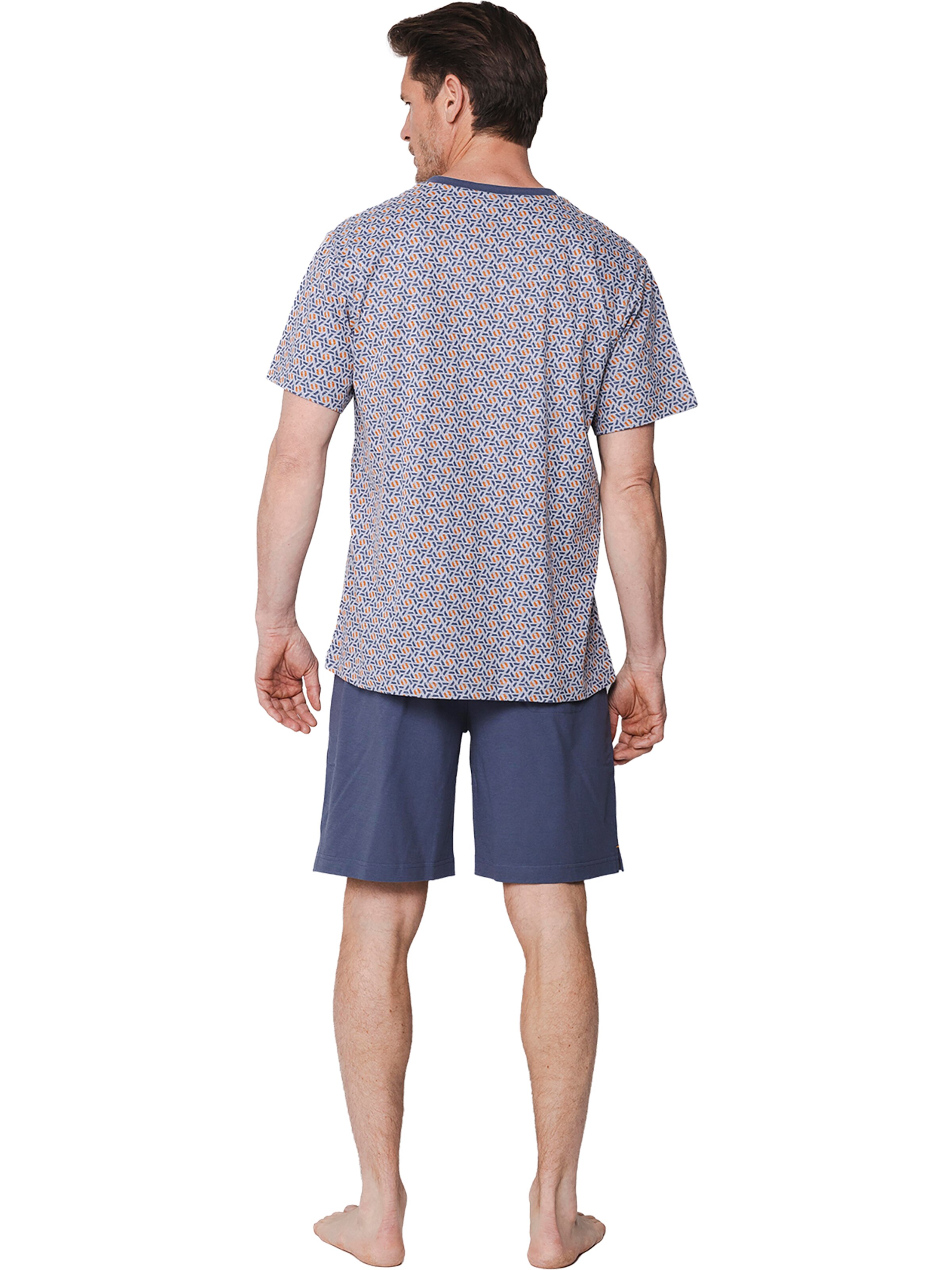 Pyjama court 'Shortama' Pastunette en gris