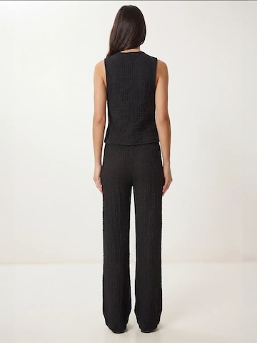 Pantalons de tailleur Happiness İstanbul en noir