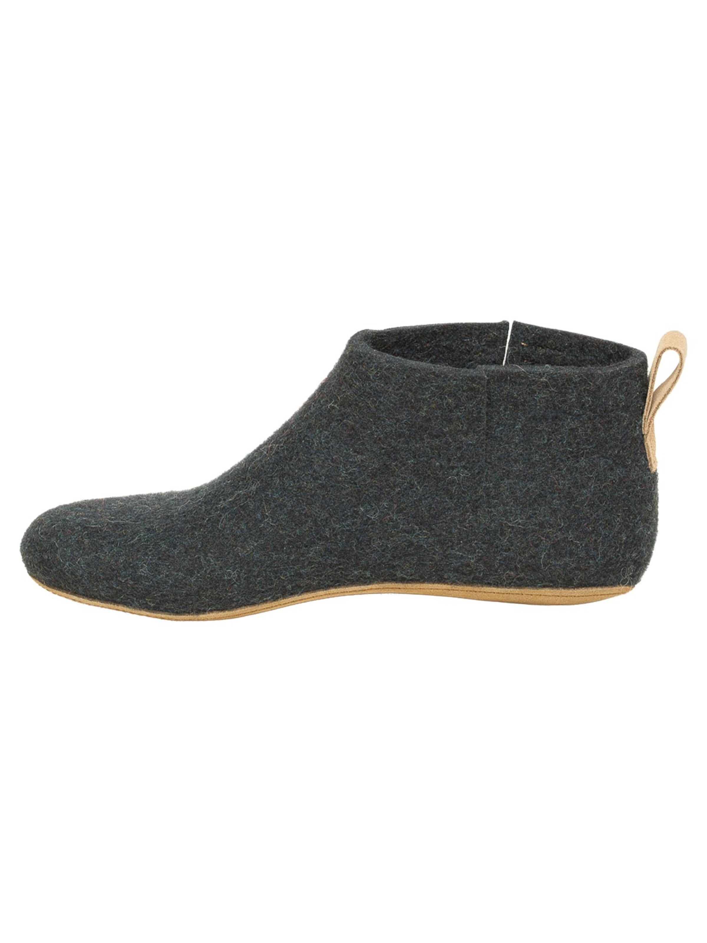 MagicFelt Mules 'Feltboot' in Black