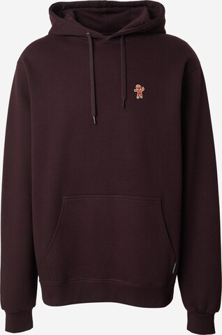 Sweat-shirt 'Cookieman' Iriedaily en rouge : devant